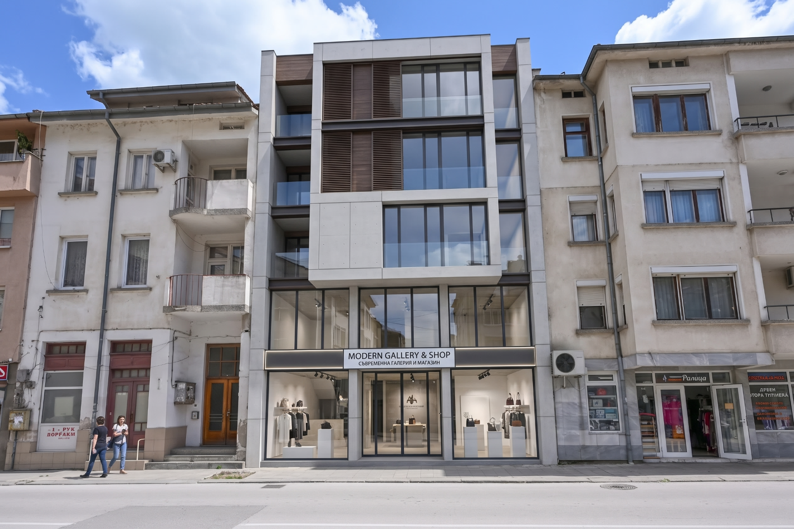 нова сграда1 Investment plot in the Center of Gabrovo